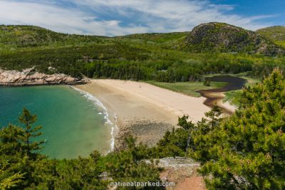 Great Head Trail in Acadia National Park in Maine