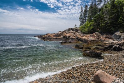Little Hunters Beach in Acadia National Park in Maine