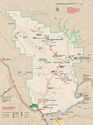 Arches Map