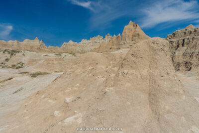 Fossil Trail in Badlands National Park in South Dakota