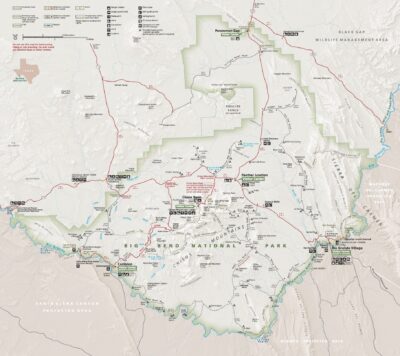 Big Bend Park Map