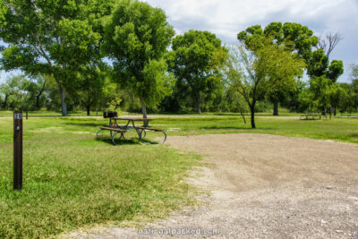 Cottonwood Campground in Big Bend National Park in Texas