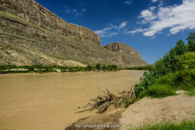 Rio Grande River in Big Bend National Park in Texas