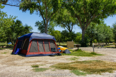 Rio Grande Village Campground in Big Bend National Park in Texas