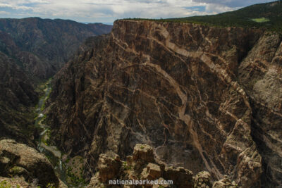 Cedar Point in Black Canyon of the Gunnison National Park in Colorado