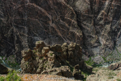 Cedar Point in Black Canyon of the Gunnison National Park in Colorado