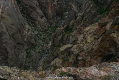 Chasm View in Black Canyon of the Gunnison National Park in Colorado