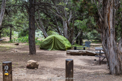 North Rim Campground, Black Canyon of the Gunnison National Park, Colorado