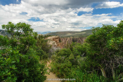 in Black Canyon of the Gunnison National Park in Colorado