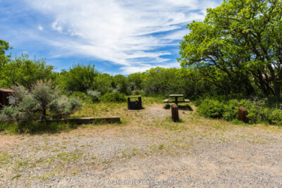 South Rim Campground in Black Canyon of the Gunnison National Park in Colorado