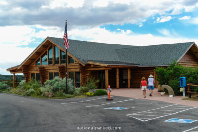 Visitor Center in Black Canyon of the Gunnison National Park in Colorado