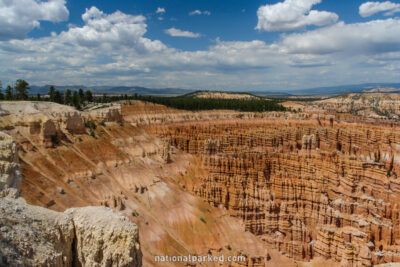Inspiration Point in Bryce Canyon National Park in Utah