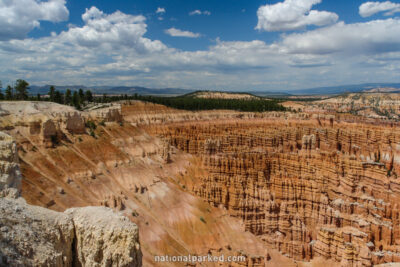 Inspiration Point in Bryce Canyon National Park in Utah