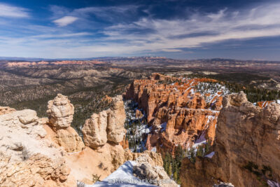 Rainbow Point in Bryce Canyon National Park in Utah