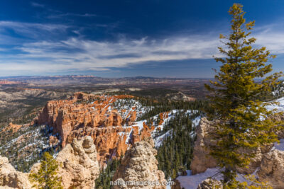 Rainbow Point in Bryce Canyon National Park in Utah