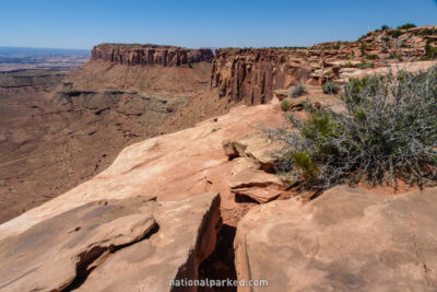 Grand View Point in Canyonlands National Park in Utah
