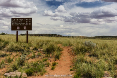 Lathrop Trailhead in Canyonlands National Park in Utah