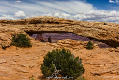 Mesa Arch in Canyonlands National Park in Utah