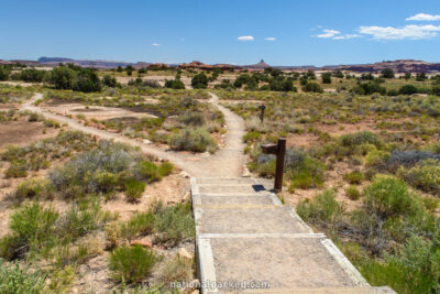 Roadside Ruin Trail in Canyonlands National Park in Utah