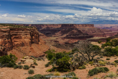 Shafer Canyon Viewpoint in Canyonlands National Park in Utah