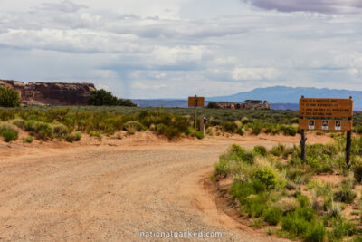 Shafer Trail Road in Canyonlands National Park in Utah