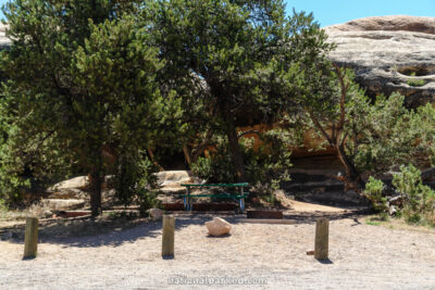 Squaw Flat Campground in Canyonlands National Park in Utah