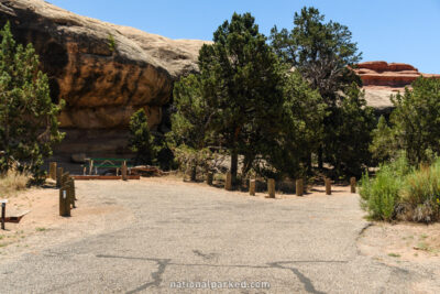 Squaw Flat Campground in Canyonlands National Park in Utah