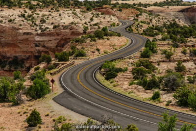 The Neck in Canyonlands National Park in Utah