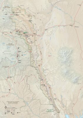 Capitol Reef Park Map