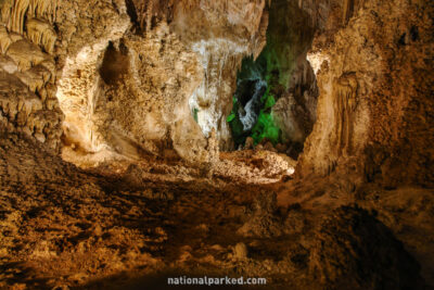 Big Room in Carlsbad Caverns National Park in New Mexico