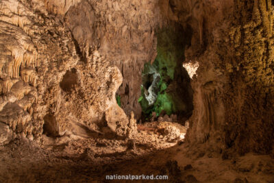 Big Room in Carlsbad Caverns National Park in New Mexico