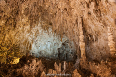 Big Room in Carlsbad Caverns National Park in New Mexico