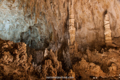 Big Room in Carlsbad Caverns National Park in New Mexico
