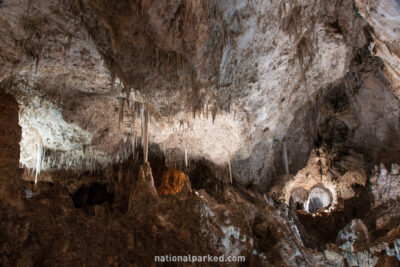 Big Room in Carlsbad Caverns National Park in New Mexico