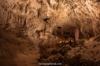 Big Room in Carlsbad Caverns National Park in New Mexico