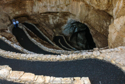 Natural Entrance Route in Carlsbad Caverns National Park in New Mexico