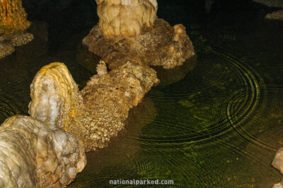 Natural Entrance Route in Carlsbad Caverns National Park in New Mexico