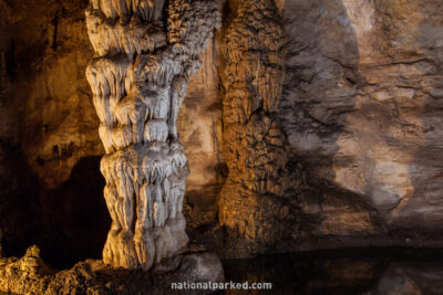 Natural Entrance Route in Carlsbad Caverns National Park in New Mexico