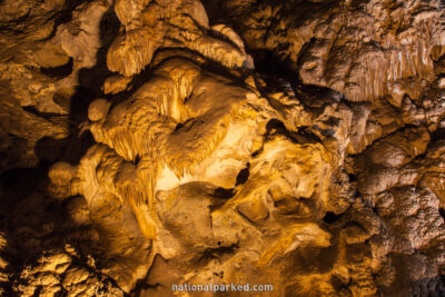 Natural Entrance Route in Carlsbad Caverns National Park in New Mexico