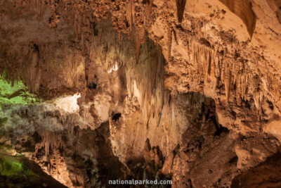 Natural Entrance Route in Carlsbad Caverns National Park in New Mexico