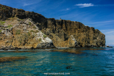 Anacapa Coast in Channel Islands National Park in California