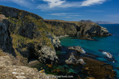 Cathedral Cove in Channel Islands National Park in California