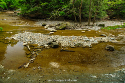 Brandywine Gorge in Cuyahoga Valley National Park in Ohio