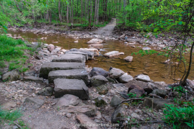 Brandywine Gorge in Cuyahoga Valley National Park in Ohio