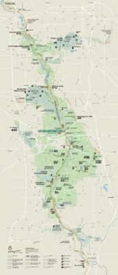 Cuyahoga Valley Park Map