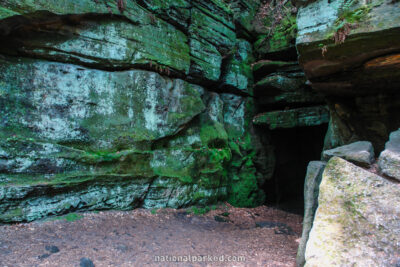 Ledges Trail in Cuyahoga Valley National Park in Ohio