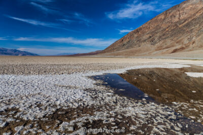 Badwater Basin in Death Valley National Park in California