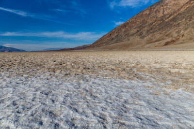 Badwater Basin in Death Valley National Park in California