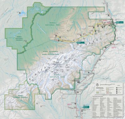 Denali Park Map