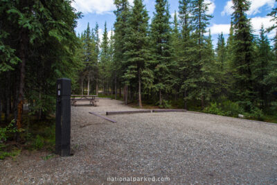 Riley Creek Campground in Denali National Park in Alaska